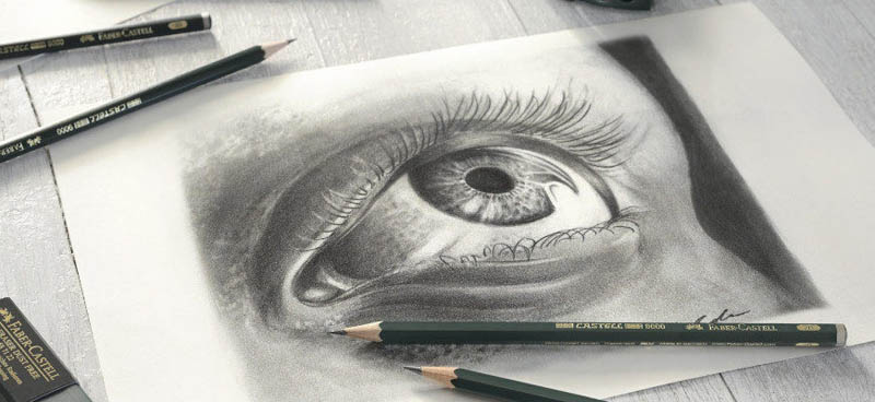 learn drawing an eye