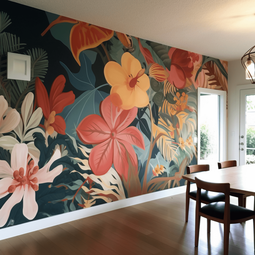 Captivating Palm Beach Style Murals: Redefining Luxury Interiors of Florida